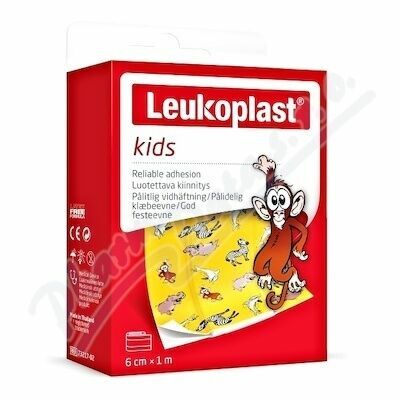Leukoplast Kids náplast role 6cmx1m porovnat ceny