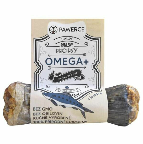 PAWERCE Omega+ žvýkací kost pro psy plněná 1 ks, Velikost: S porovnat ceny
