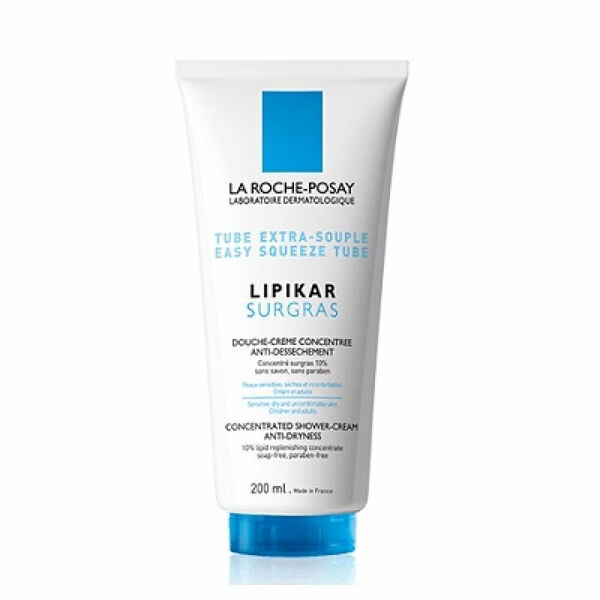 LA ROCHE-POSAY Lipikar Surgras zvláčňující sprchový gel 200 ml porovnat ceny