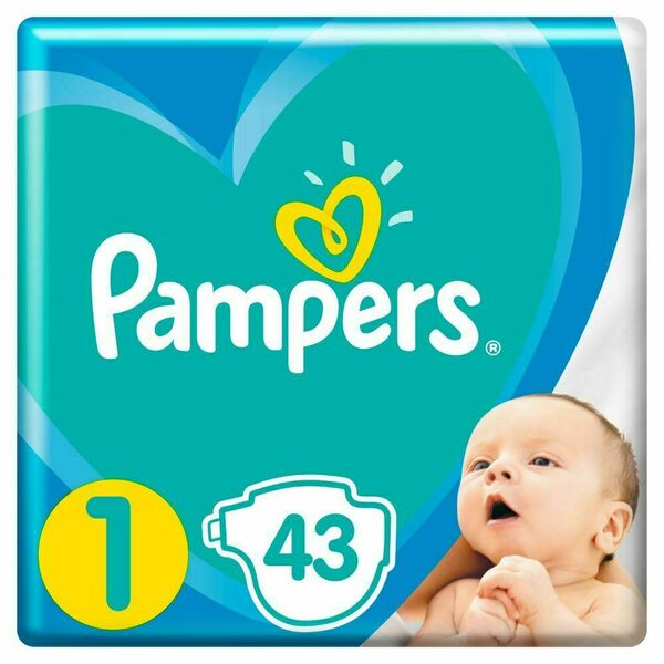 Pampers S1 43ks, 2-5kg porovnat ceny