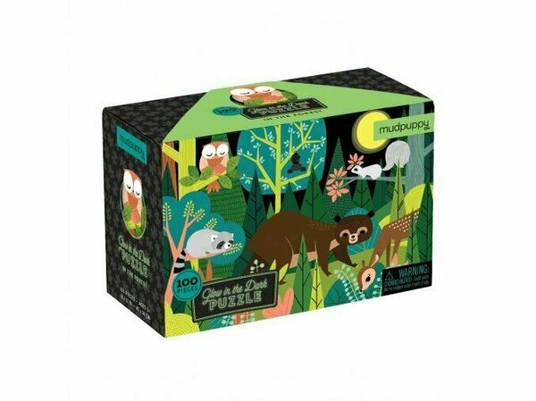 Mudpuppy Svíticí puzzle, V lese 100ks porovnat ceny