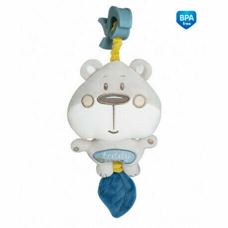 Canpol babies Plyšová hrací skříňka PASTEL FRIENDS šedý medvídek porovnat ceny