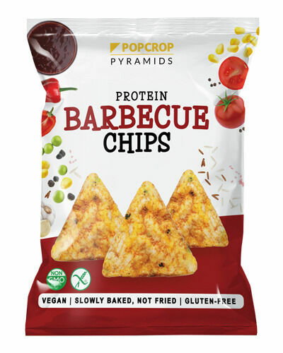 Popcrop Proteinové Chipsy s barbecue příchutí 60g porovnat ceny