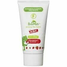 BioMin F gelová zubní pasta pro děti jahoda 37,5ml porovnat ceny