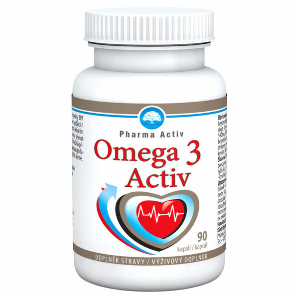 PHARMA ACTIV Omega 3 Activ 90 kapslí porovnat ceny