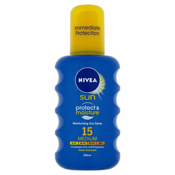 NIVEA SUN Sprej na opalování OF15 200ml porovnat ceny