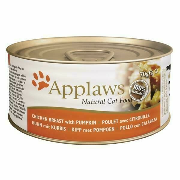 Applaws Cat Konzerva kuřecí prsa a dýně 156g porovnat ceny