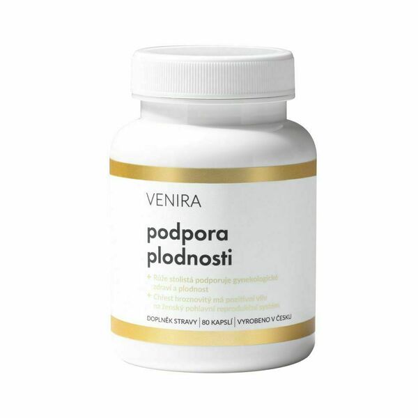 Venira Podpora plodnosti 80 kapslí porovnat ceny