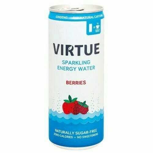 Virtue energetická sycená voda Lesní plody 250ml porovnat ceny