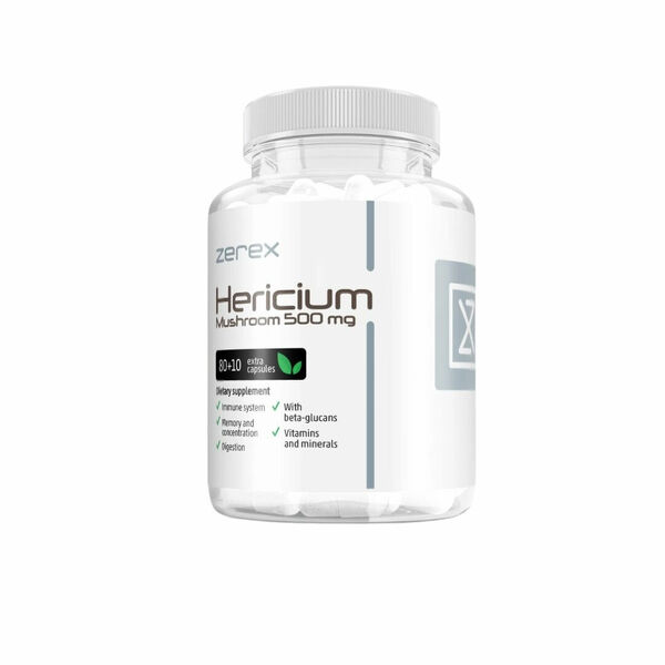 Zerex Hericium 500mg - paměť a koncentrace 90 kapslí porovnat ceny