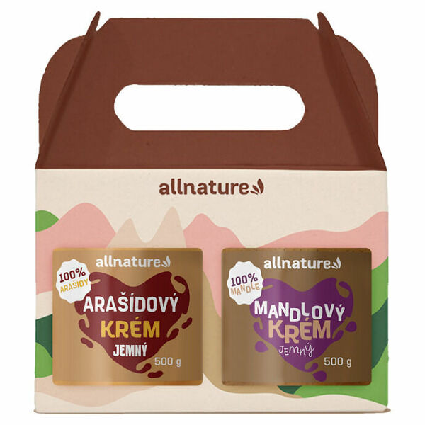 ALLNATURE Dárková sada oříškových krémů 4 x 500 g porovnat ceny