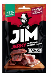 Jim Jerky Hovězí sušené maso slanina 10x23g porovnat ceny