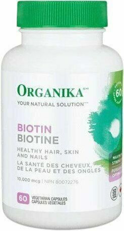 Organika Biotin (vitamin B7) 10 000 mcg, 60 kapslí porovnat ceny