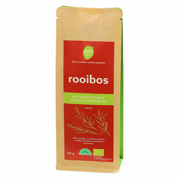 FAIROBCHOD Rooibos sypaný zelený BIO 100 g porovnat ceny