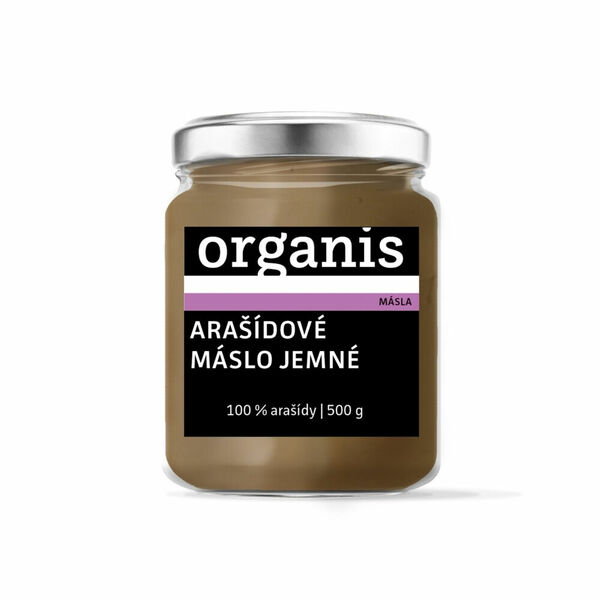 ORGANIS Arašídové máslo jemné 500 g porovnat ceny