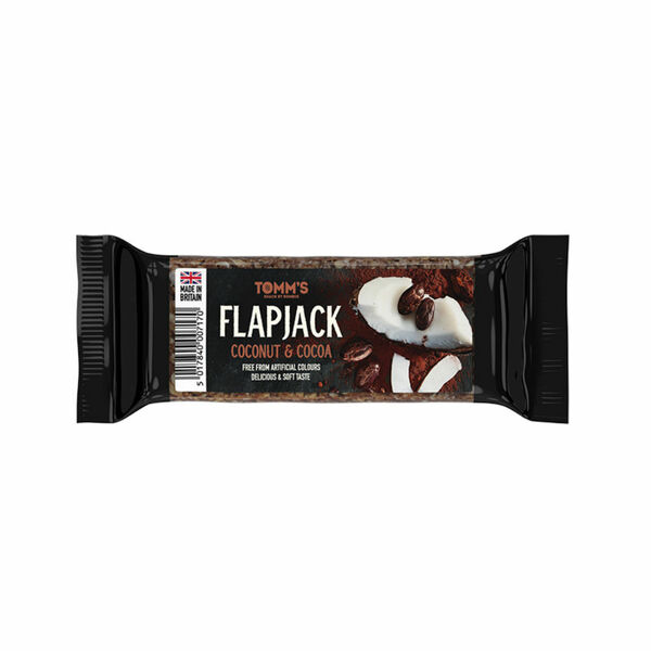 TOMMS Flapjack ovesná tyčinka kokos a kakao 100 g porovnat ceny