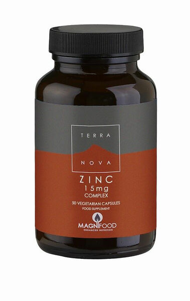 Terranova Zinek komplex 15 mg 50 kapslí porovnat ceny