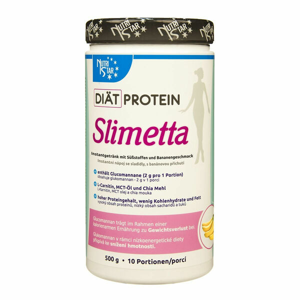 Nutristar Diät Protein SLIMETTA nápoj 500 g banán porovnání ceny