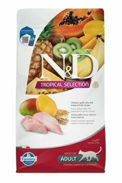 N&d Tropical Selection Cat Adult Chicken 1,5kg porovnat ceny