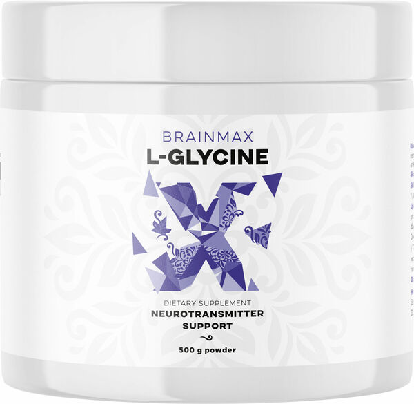 BRAINMAX Glycine, L-Glycin 500 g porovnání ceny