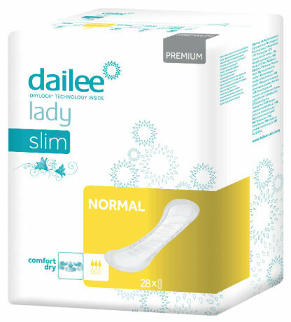 DAILEE LADY PREMIUM slim normal, vloŽky absorpČnÍ, pro Ženy, 381 ml, 2 porovnat ceny
