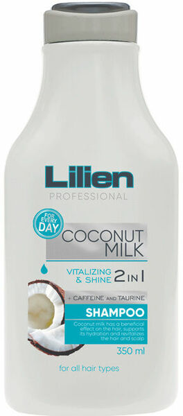 Lilien Šampon všechny typy vlasů 2v1 Coconut Milk 350ml porovnat ceny