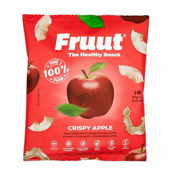 Fruut Jablečné křupavé plátky (červené jablko) 20 g porovnat ceny