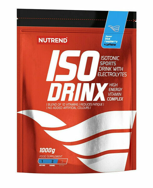 Nutrend Isodrinx with caffeine modrá malina 1000g porovnat ceny
