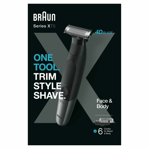 Braun Series X, Zastřihovač vousů a holicí strojek na tělo pro vousy i úpravu těla, XT5200 porovnání ceny