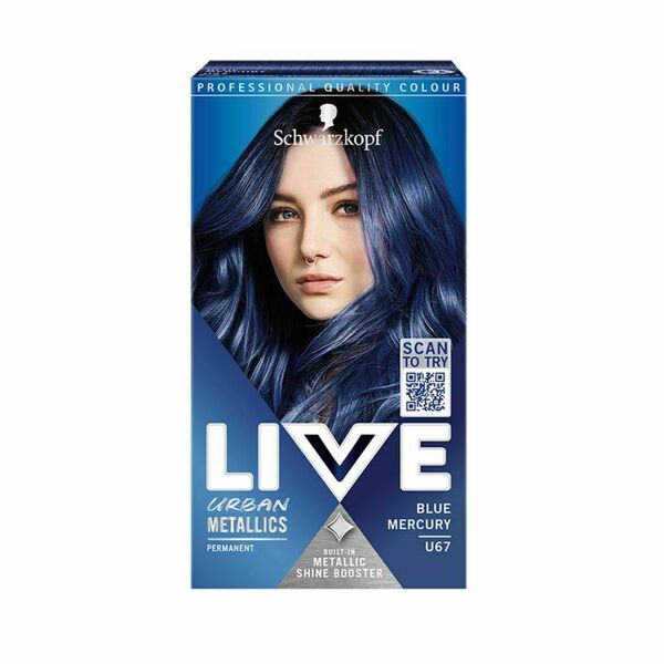 Live Urban Metallics Barva na vlasy U67 metalická modrá 60 ml porovnat ceny