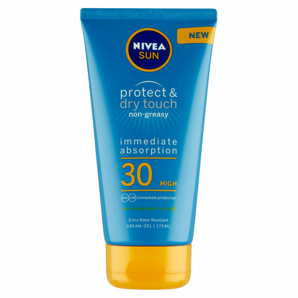 NIVEA Sun Protect&Dry Touch Neviditelný gelový krém na opalování OF30 175 ml porovnat ceny