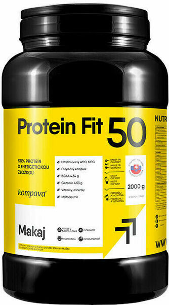 Kompava ProteinFit 50 2000g jahoda porovnání ceny