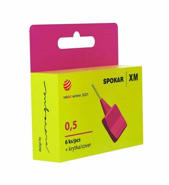 Spokar XM Mezizubní kartáčky růžové 0.5 mm 6 ks porovnat ceny