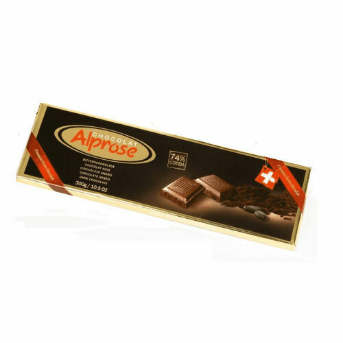 čokoláda Alprose Hořká 74% Kakaa 300g porovnat ceny