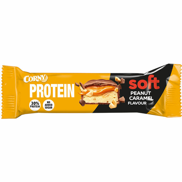 Corny Protein SOFT proteinová tyčinka arašídy-karamel 45 g porovnat ceny