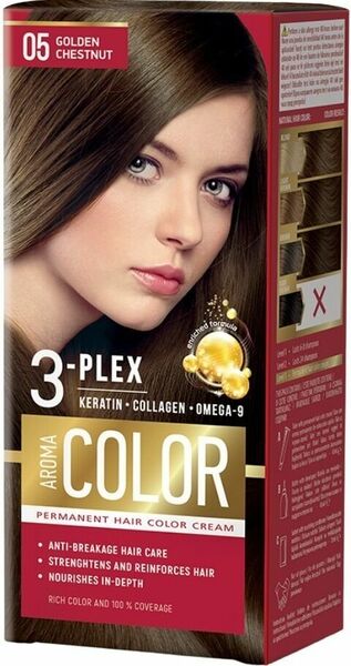 Aroma Color Barva na vlasy - zlatý kaštan č.05 porovnat ceny