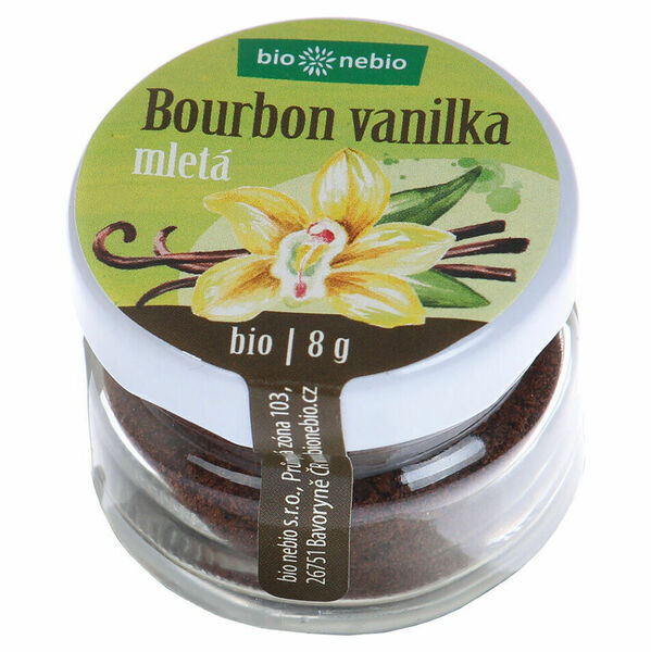 BIO NEBIO Bourbon vanilka mletá BIO 8 g porovnat ceny