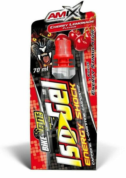 Amix IsoGEL Energy Shock, Cherry Lemonade, 70ml porovnat ceny