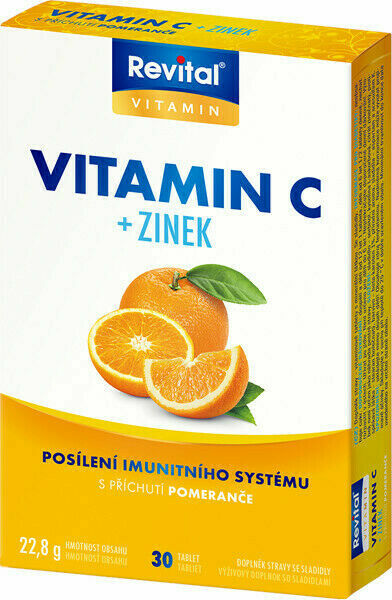 Revital Vitamin C+zinek 30 tablet porovnat ceny