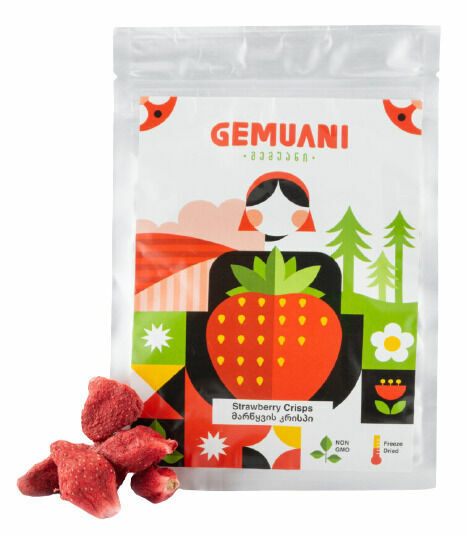 Gemuani chips JAHODA sušená mrazem 30g porovnat ceny