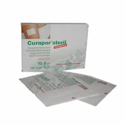 Lohmann&Rauscher  Náplast Curapor Transparent steril.10x8cm/5ks porovnat ceny
