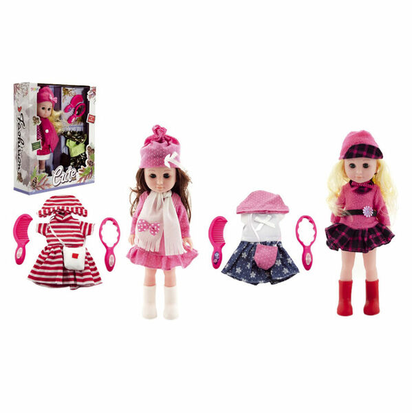 TEDDIES Panenka kloubová mrkací s oblečením s doplňky 33 cm porovnat ceny