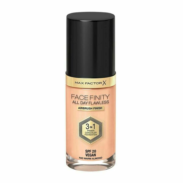 Max Factor Facefinity All Day Flawless 3v1 make-up N45 Warm Almond 30 ml porovnat ceny