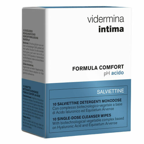 Vidermina Intima vlhčené hydratační intimní čistící ubrousky 10ks porovnat ceny