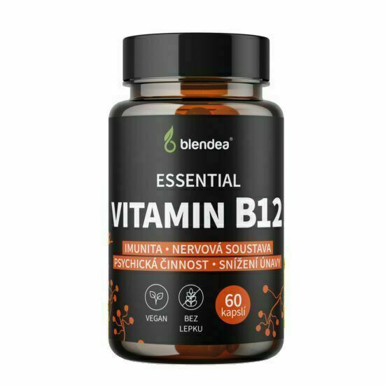 Blendea Essential Vitamin B12 60 kapslí porovnat ceny