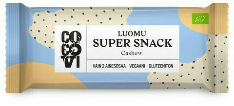 Cocovi Super snack organická tyčinka přichuť kešu 30g porovnat ceny