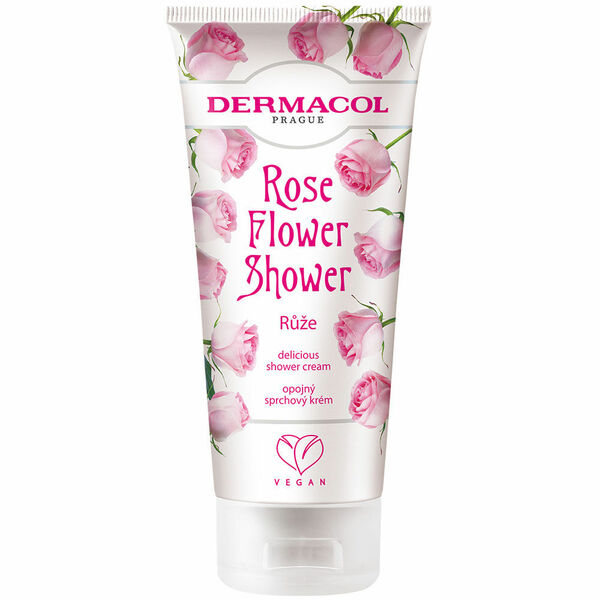 DERMACOL Flower Opojný sprchový krém Růže 200 ml porovnat ceny