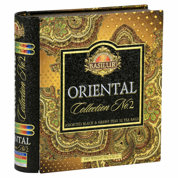 BASILUR Book orient assorted II černý čaj 32 sáčků porovnat ceny