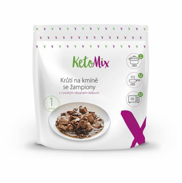 KETOMIX Krůtí na kmíně se žampiony 250 g porovnat ceny