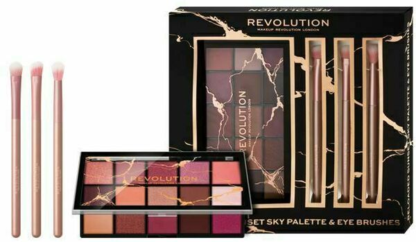 Revolution Dárková sada Re-Loaded Sunset Sky Palette & Eye Brush Set porovnat ceny